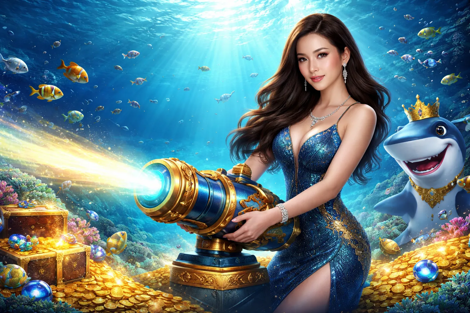 Hình ảnh chính về bí kíp chiến thắng game bắn cá 789live